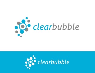 Projekt logo dla firmy clear bubble | Projektowanie logo